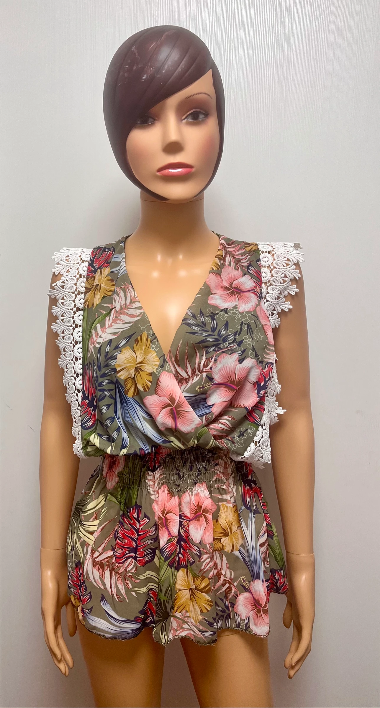 Haut fleuri 